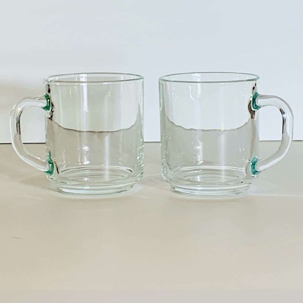 Arcoroc France Clear Mugs